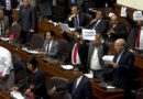 Fuerza Popular y bancadas de izquierda se enfrentaron a gritos en el Congreso