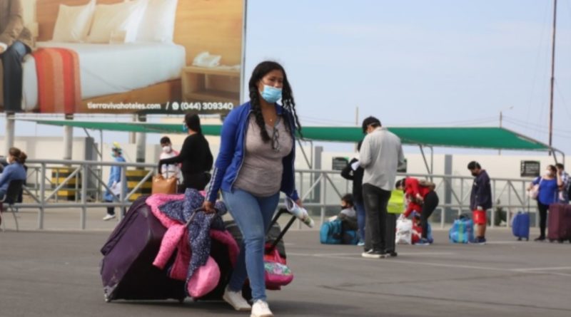 Traslado humanitario: regresan a región La Libertad retornantes desde Lima y viceversa